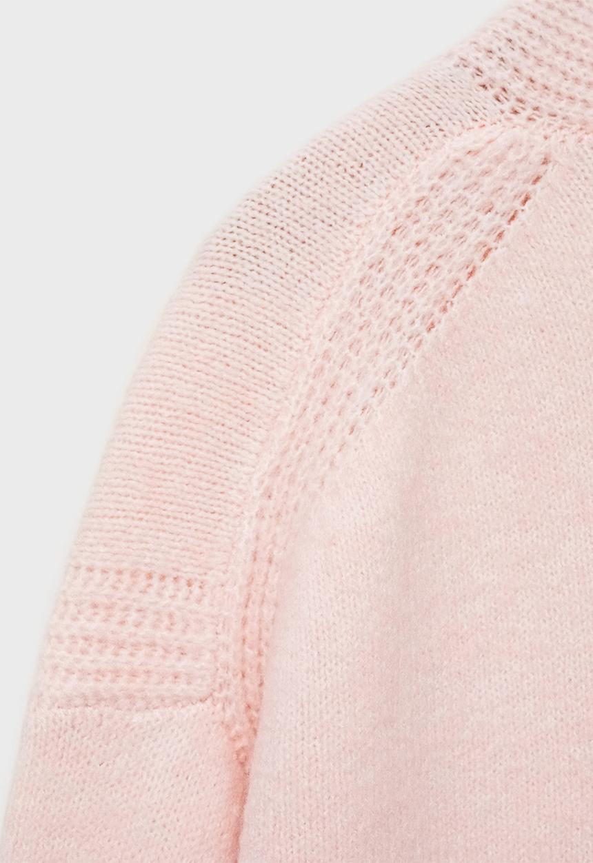 MANGO - Cardigan tique - light/pastel pink