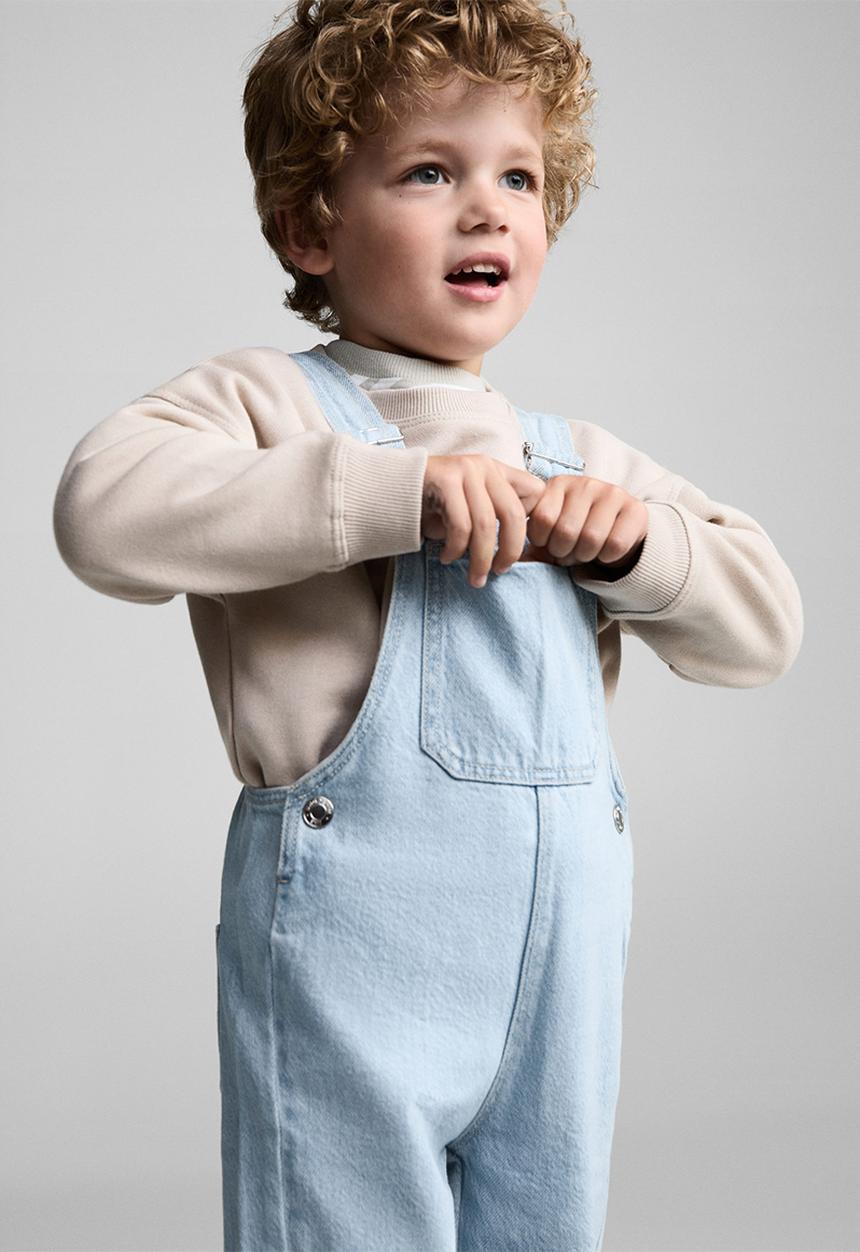 MANGO - Overall marti - open blue