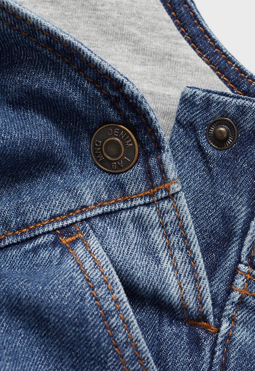 MANGO - Overall lucasf - open blue