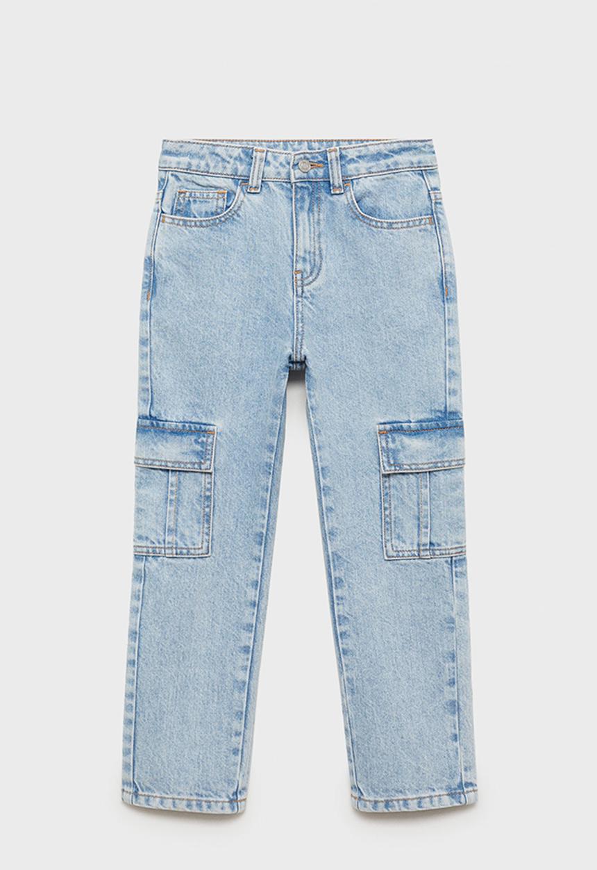 MANGO - Jeans bondi - open blue