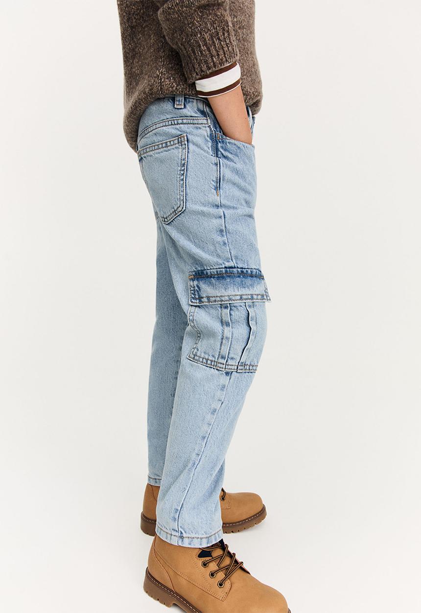 MANGO - Jeans bondi - open blue