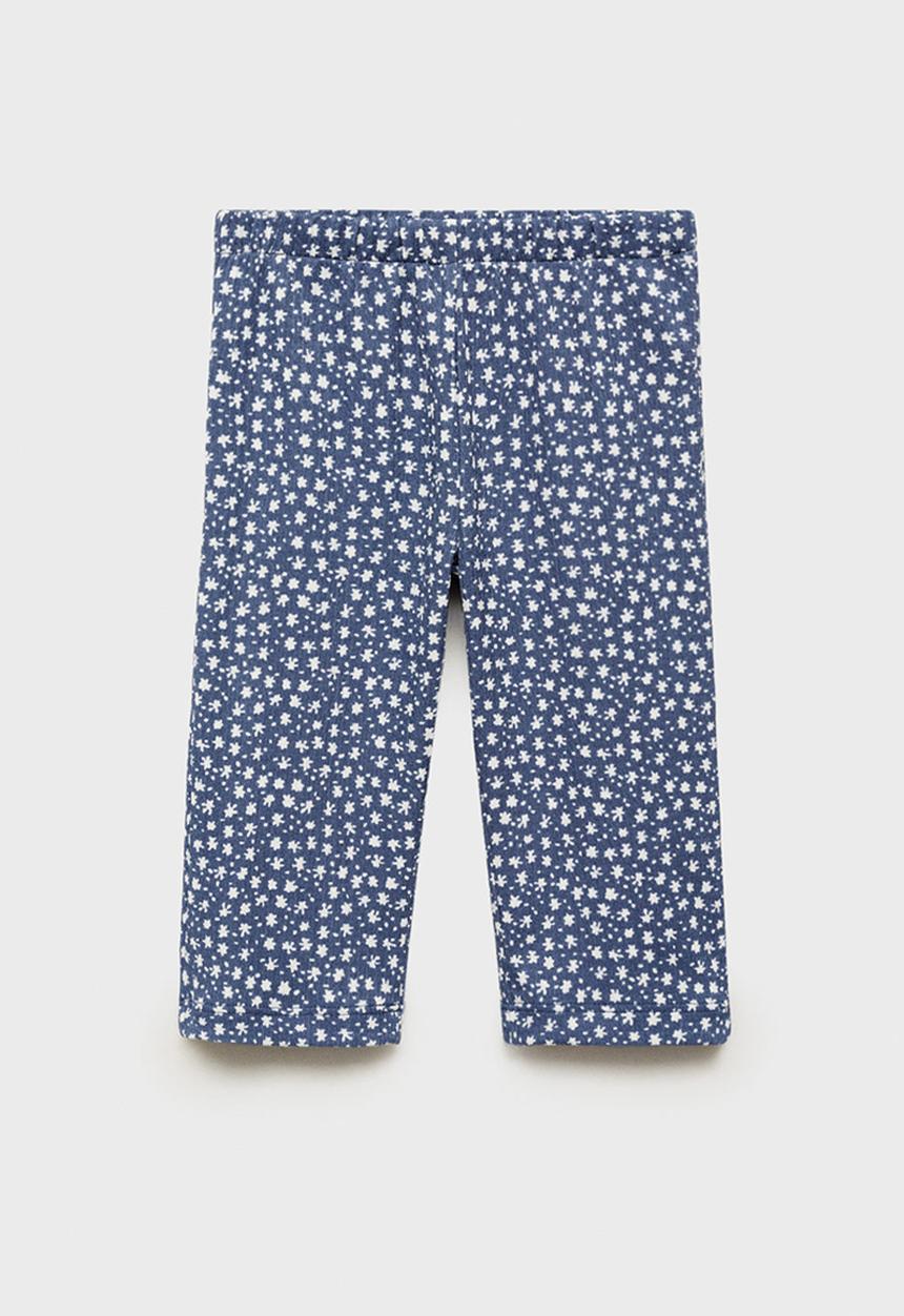 MANGO - Trousers chop - medium blue