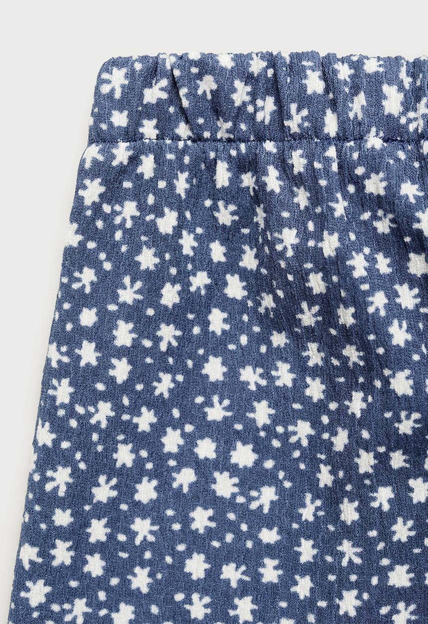 MANGO - Trousers chop - medium blue
