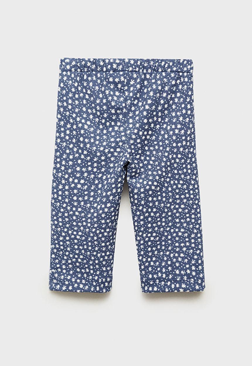 MANGO - Trousers chop - medium blue