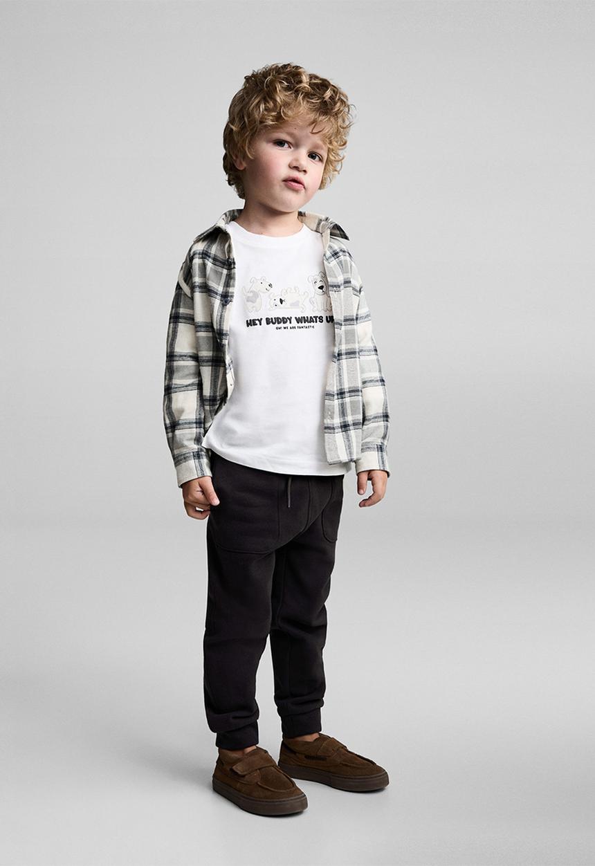 MANGO - Joggers warmb7 - charcoal
