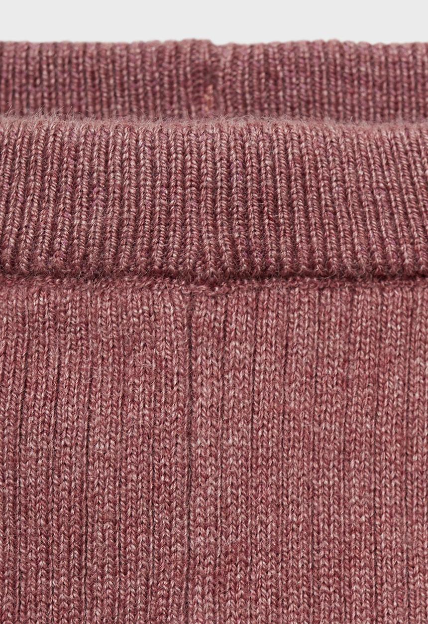 MANGO - Leggings vermont - dark red