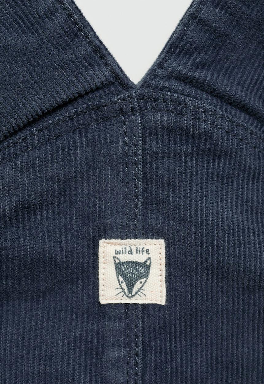 MANGO - Overall kiri - medium blue