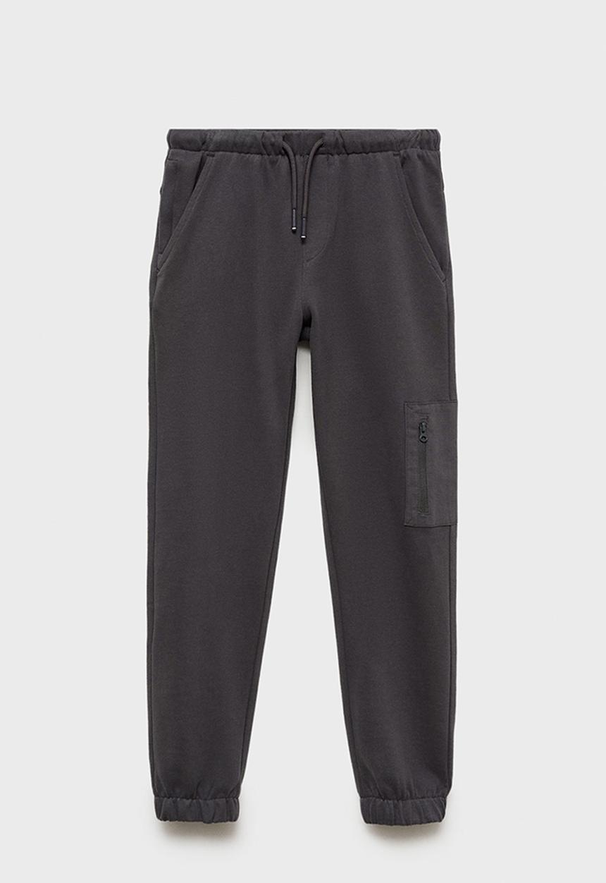MANGO - Joggers pocket - charcoal