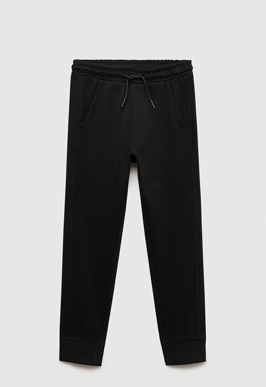 MANGO - Joggers warm7 - black