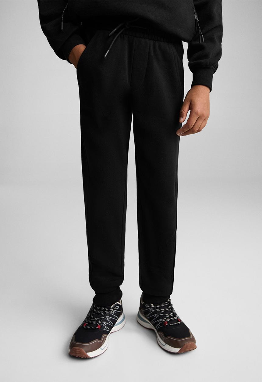 MANGO - Joggers warm7 - black