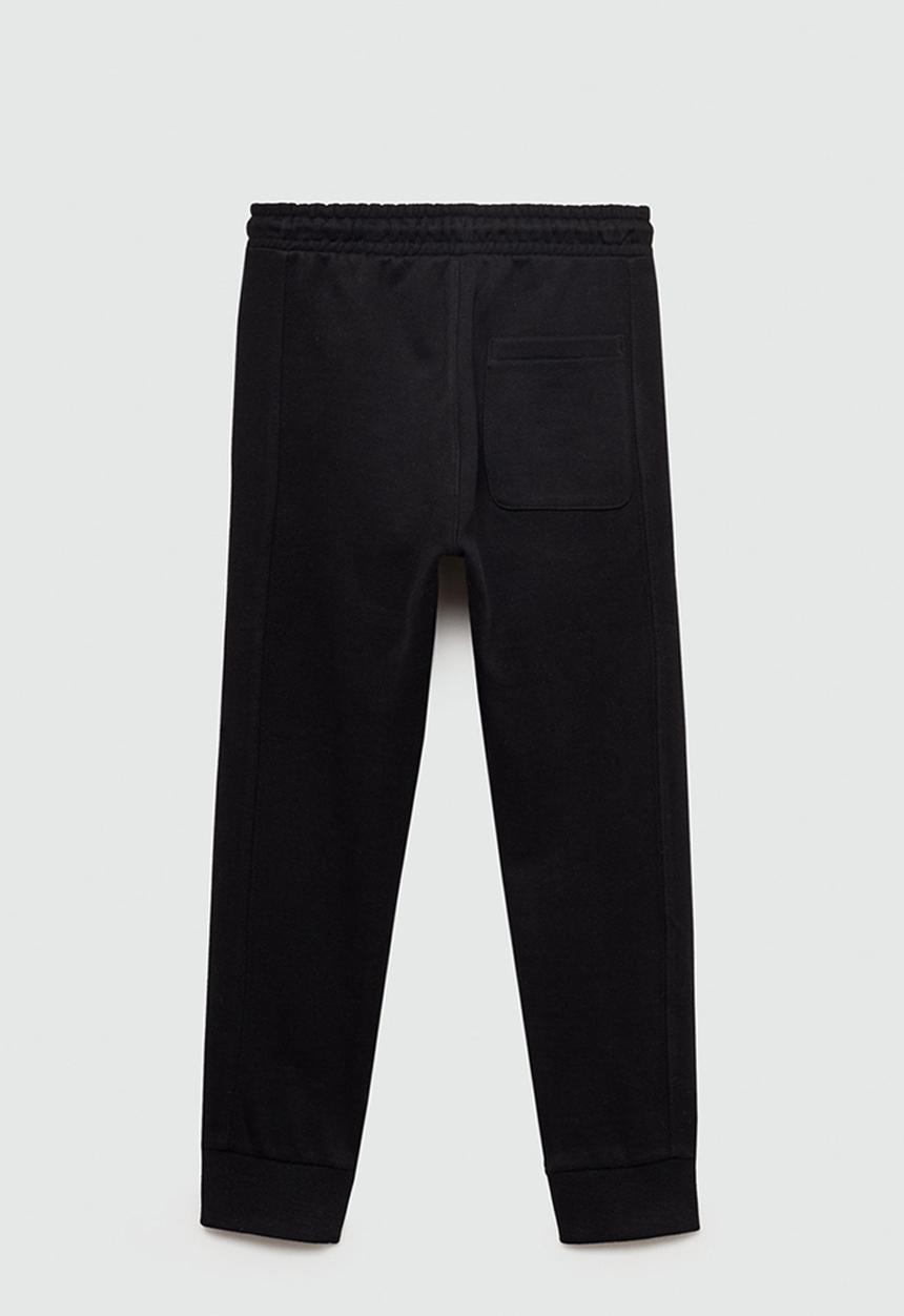 MANGO - Joggers warm7 - black