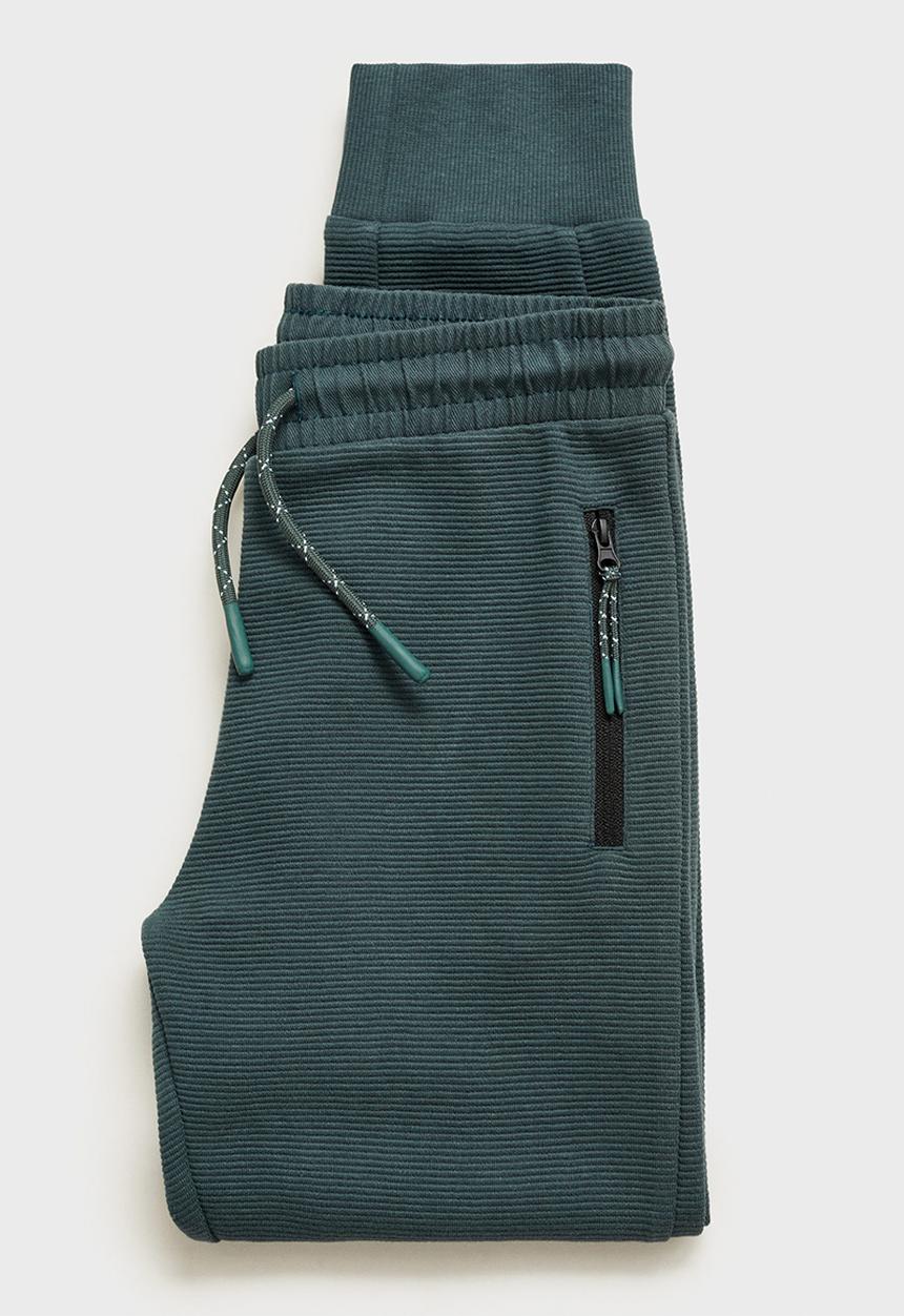 MANGO - Joggers otozip - dark green