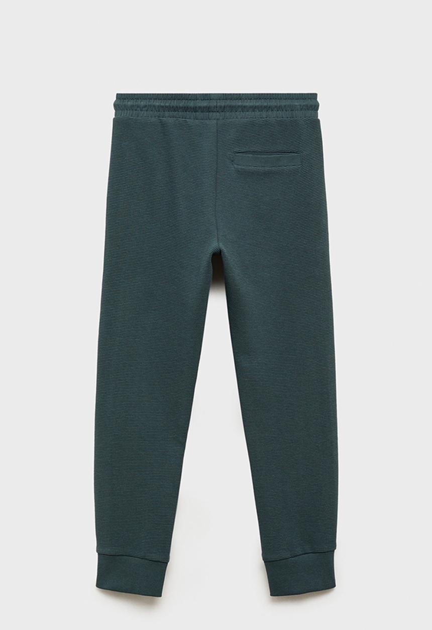 MANGO - Joggers otozip - dark green