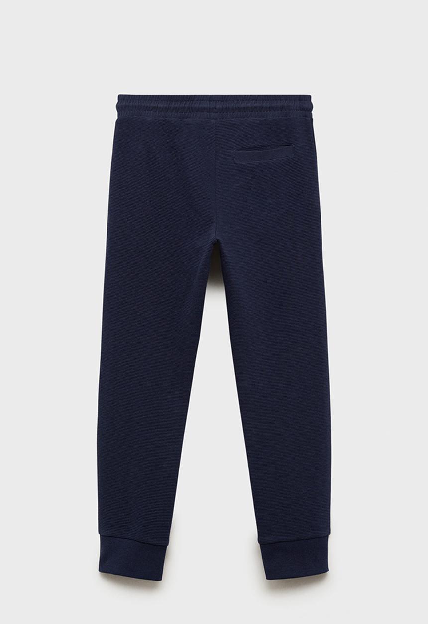 MANGO - Joggers otozip - navy