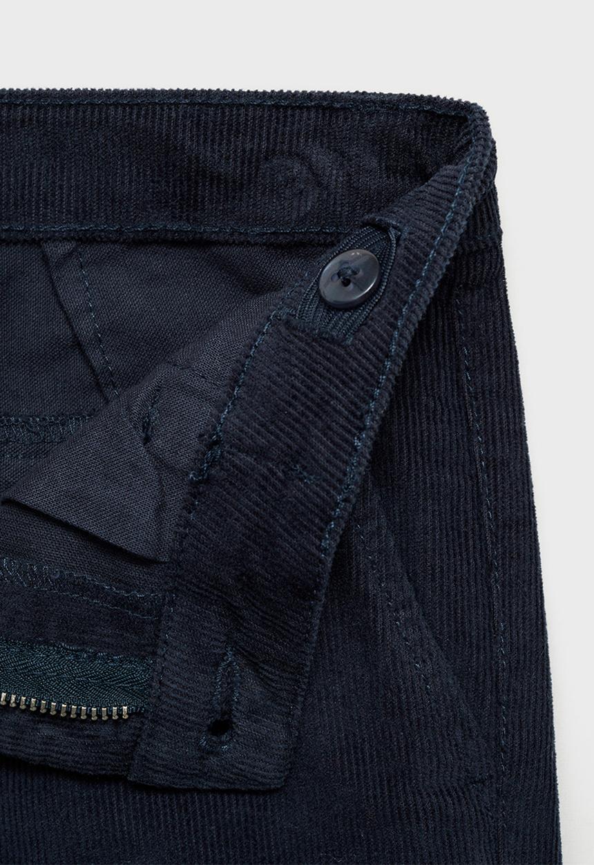 MANGO - Trousers canigo - navy