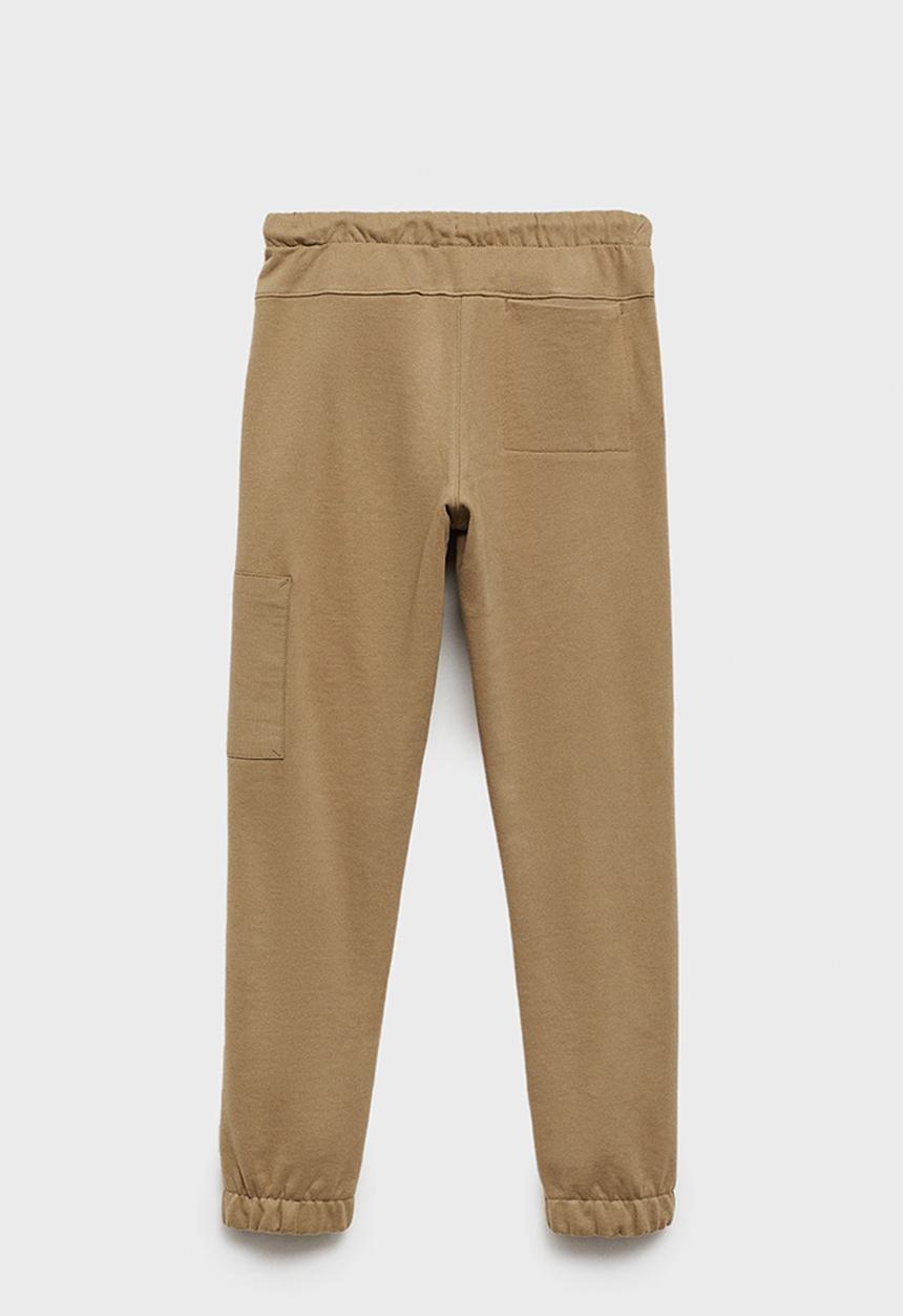 MANGO - Joggers pocket - medium brown