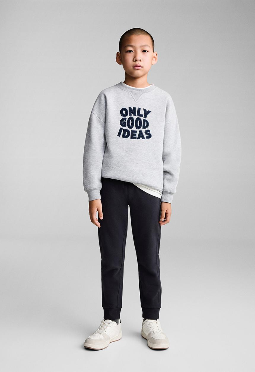 MANGO - Joggers warm7 - navy
