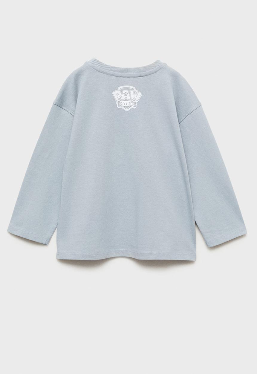 MANGO - T-shirt pawfire - light/pastel blue