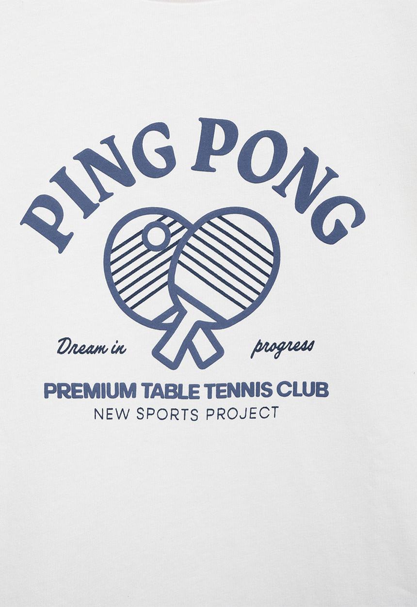 MANGO - Pyjama pingpong - medium blue