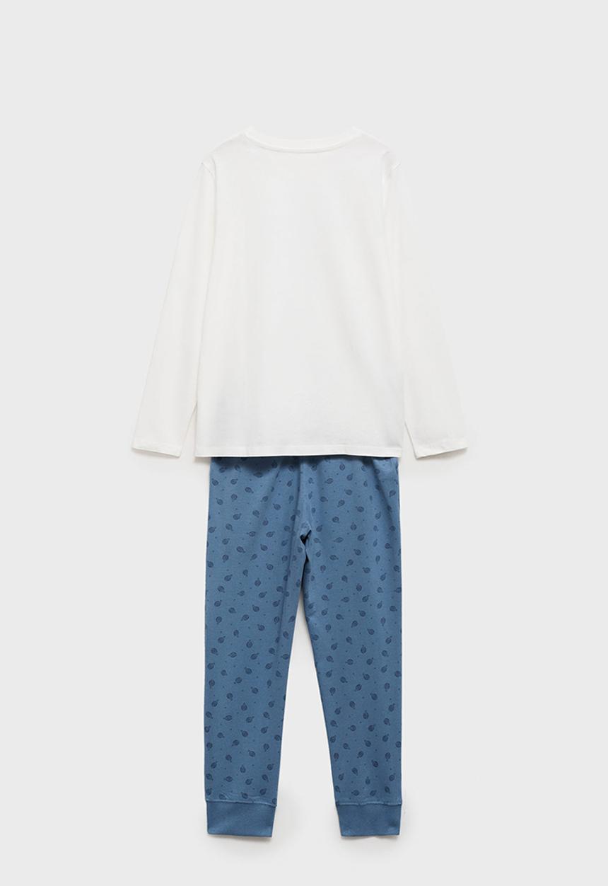 MANGO - Pyjama pingpong - medium blue