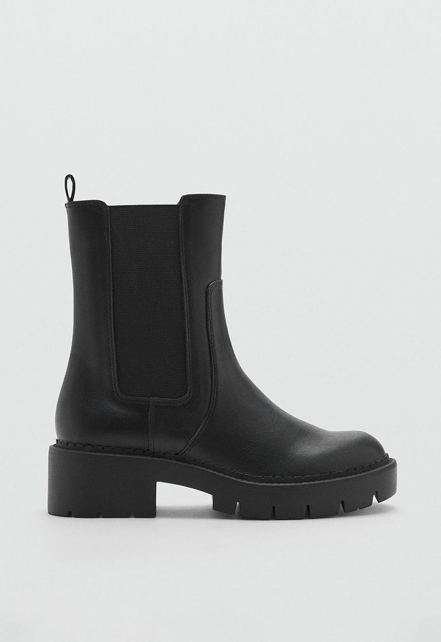 MANGO - Ankle boots calista - black