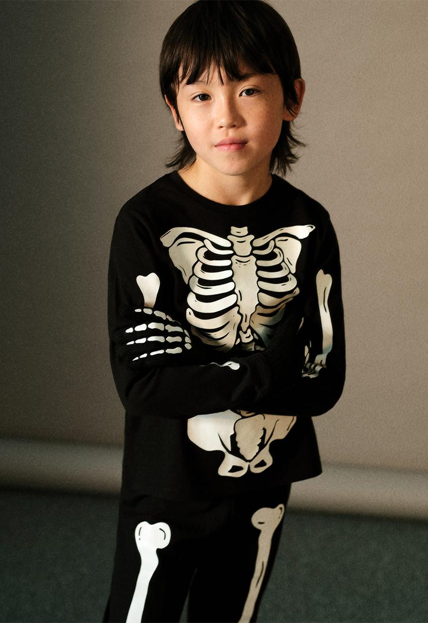 MANGO - Pyjama bones - black