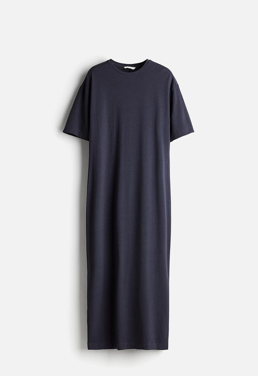 H&M - T-shirt dress - navy blue