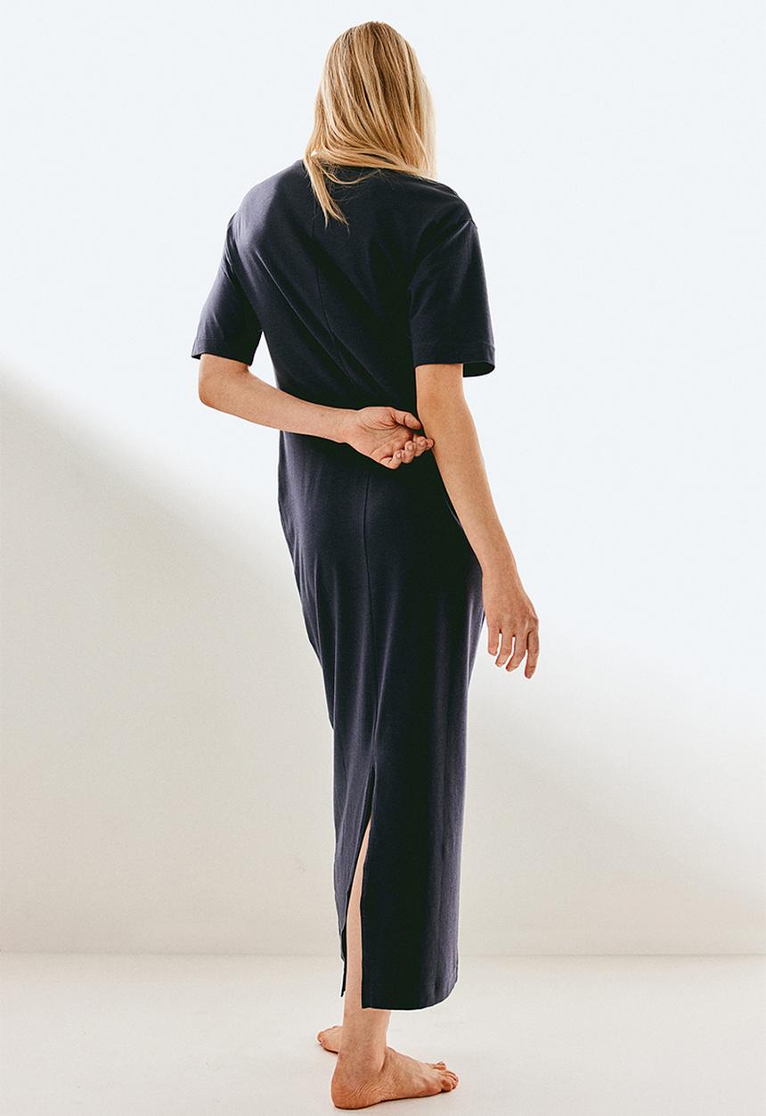 H&M - T-shirt dress - navy blue