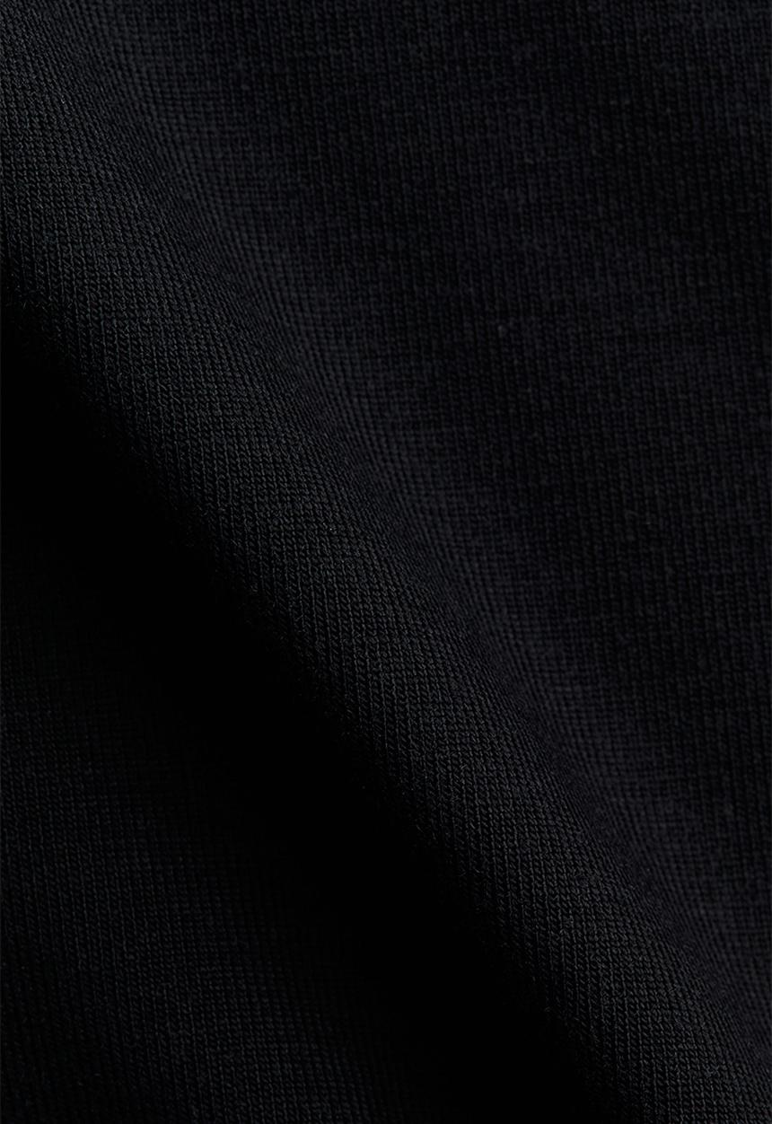 H&M - Fitted T-shirt - black