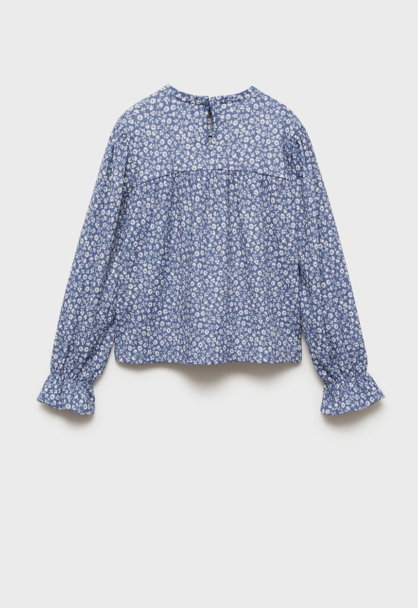 MANGO - T-shirt acuario - medium blue