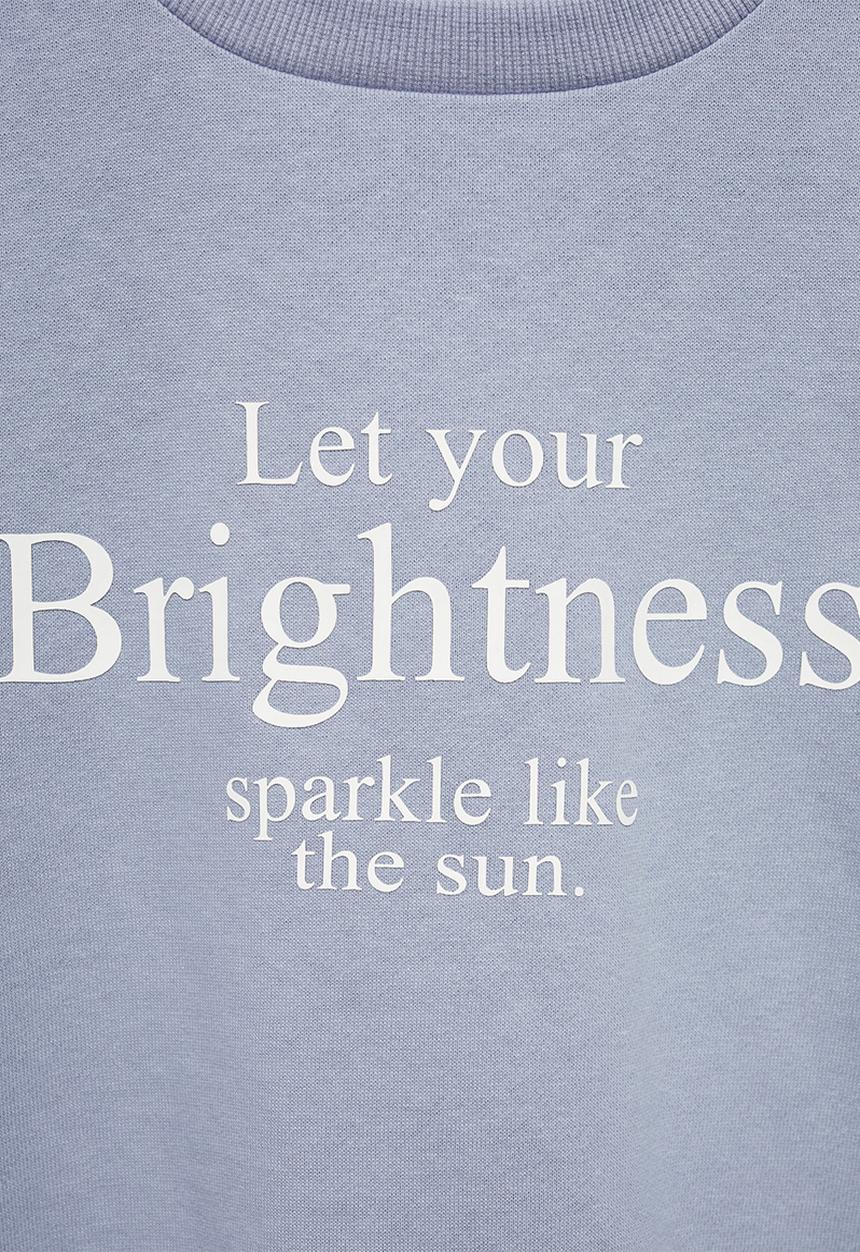 MANGO - Sweatshirt sunshine - light/pastel blue