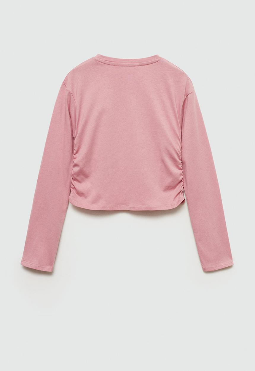 MANGO - T-shirt montil - pink