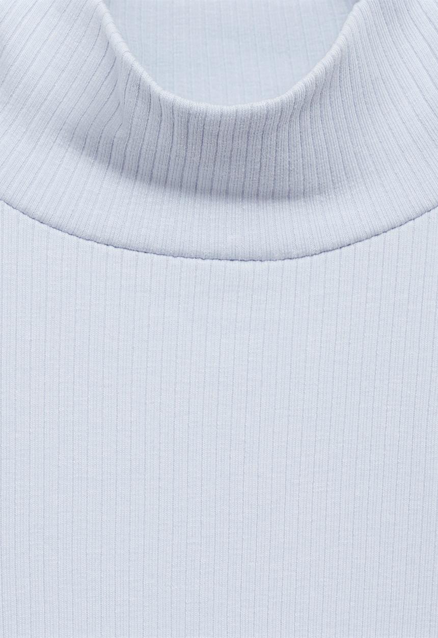 MANGO - T-shirt turborib - light/pastel blue