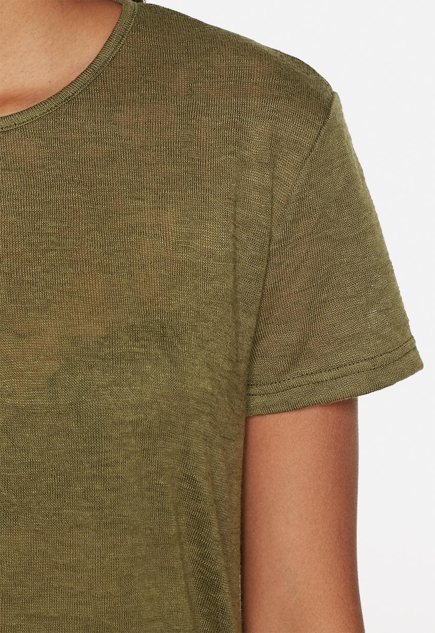 Glamorous - Side split knit top