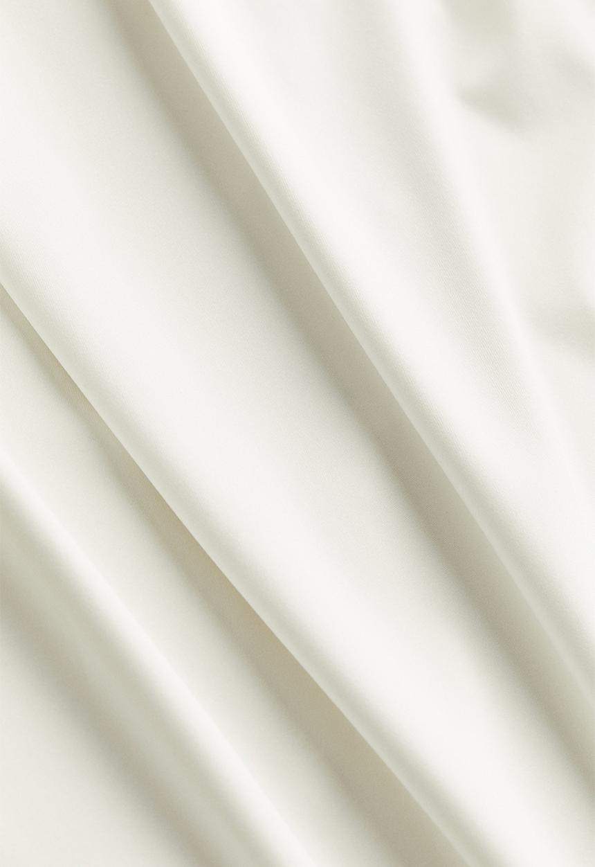 H&M - Low-back thong body - cream