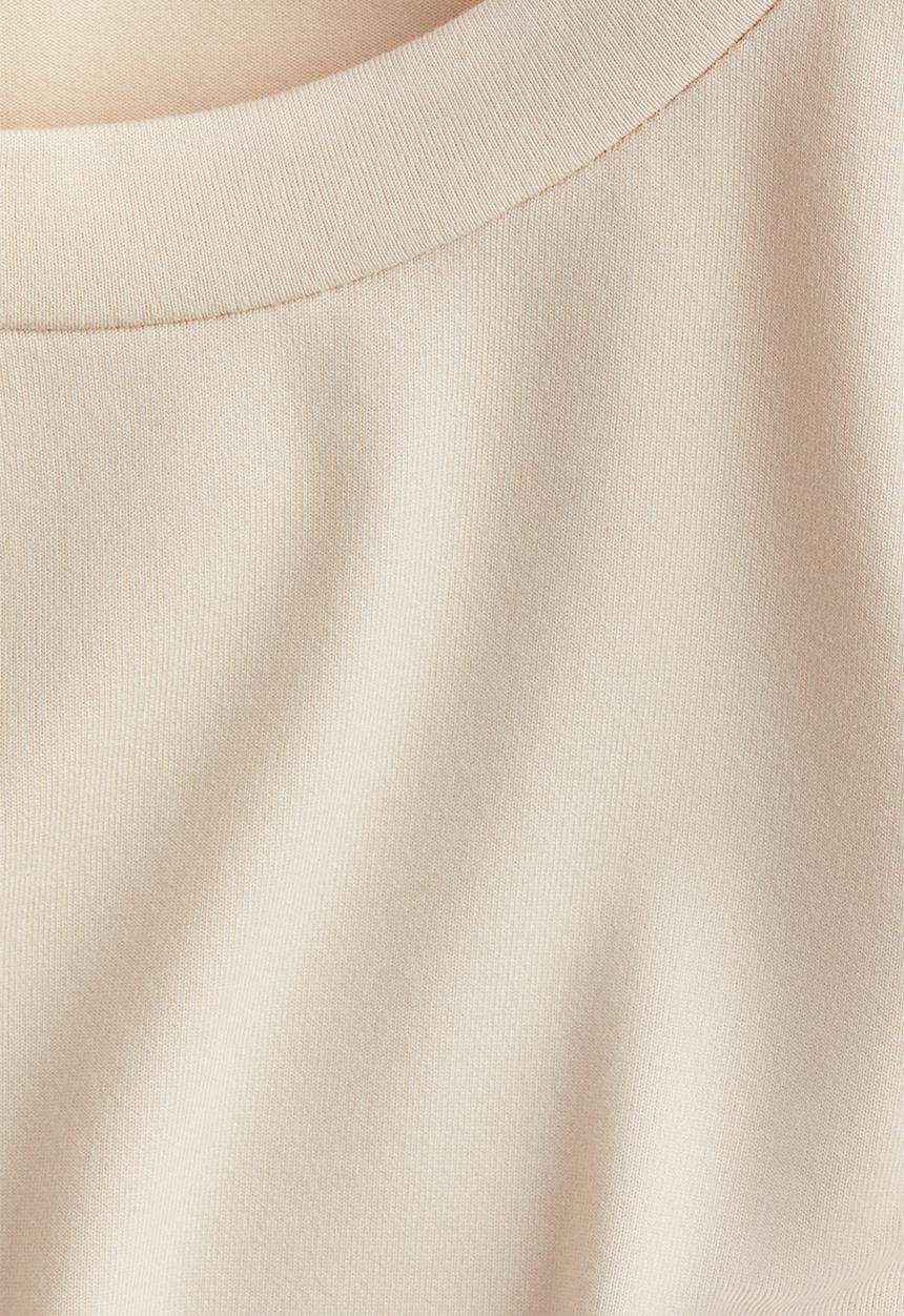 H&M - Fitted T-shirt - light beige