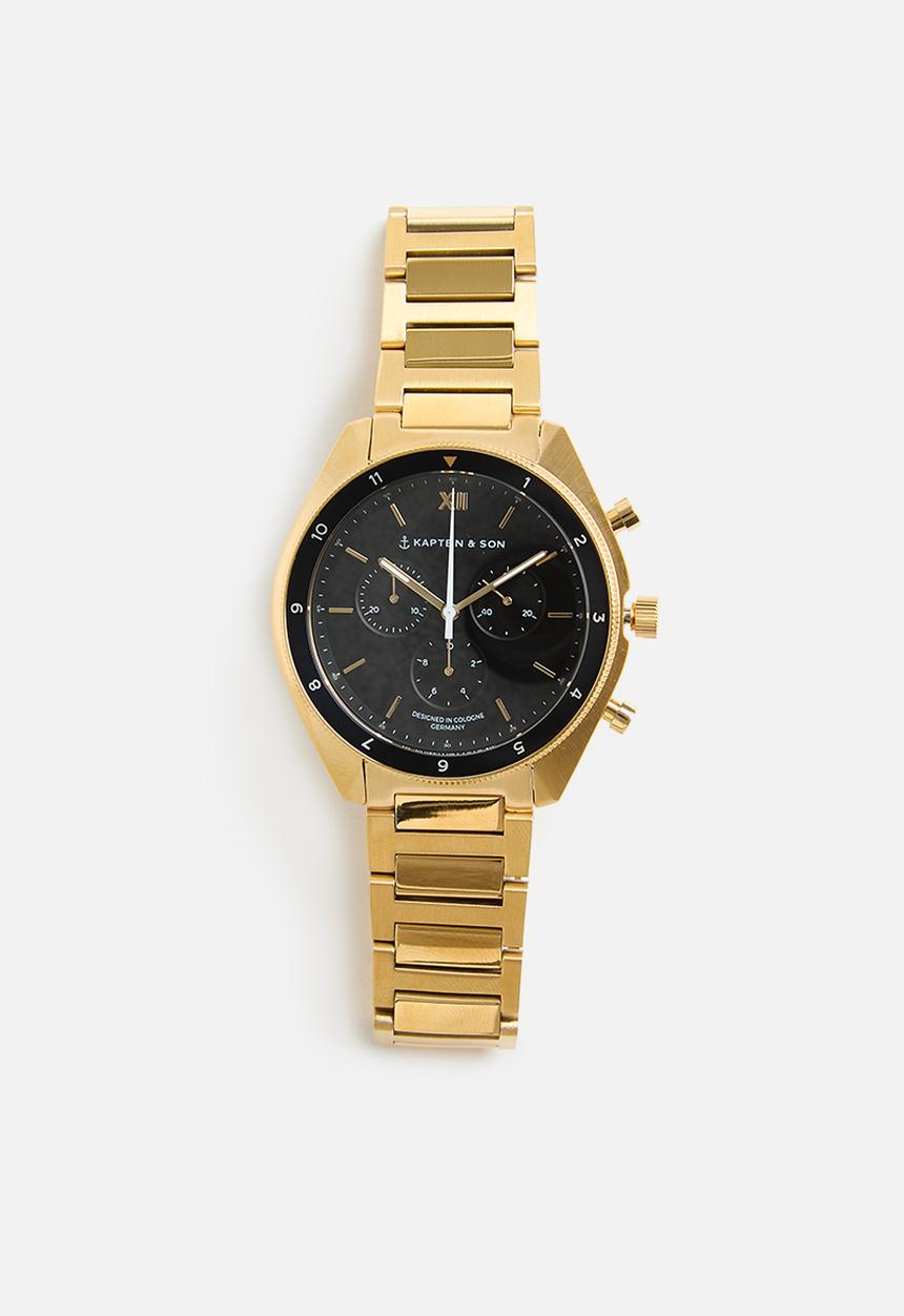 Kapten & Son - Rise- gold black steel