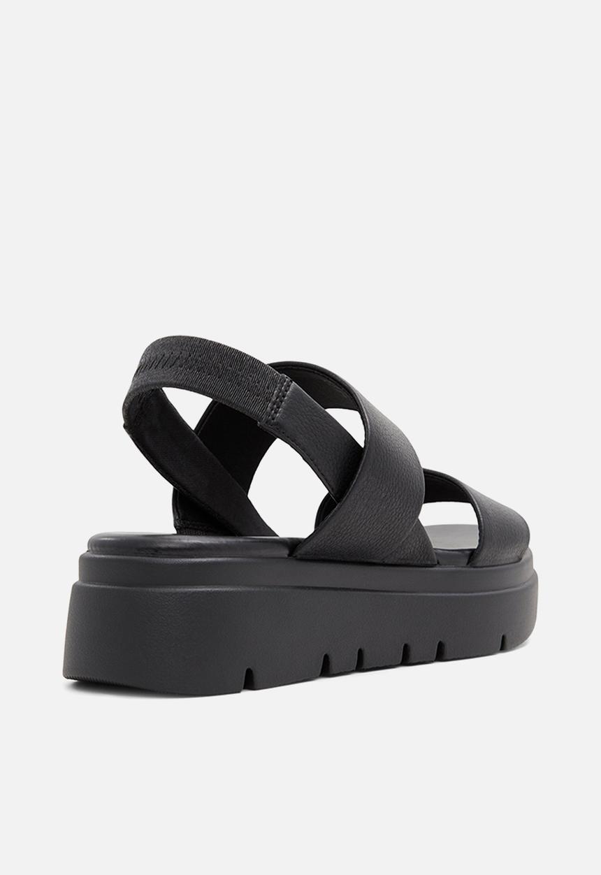 Call It Spring - Adia Flatform Slingback - Black