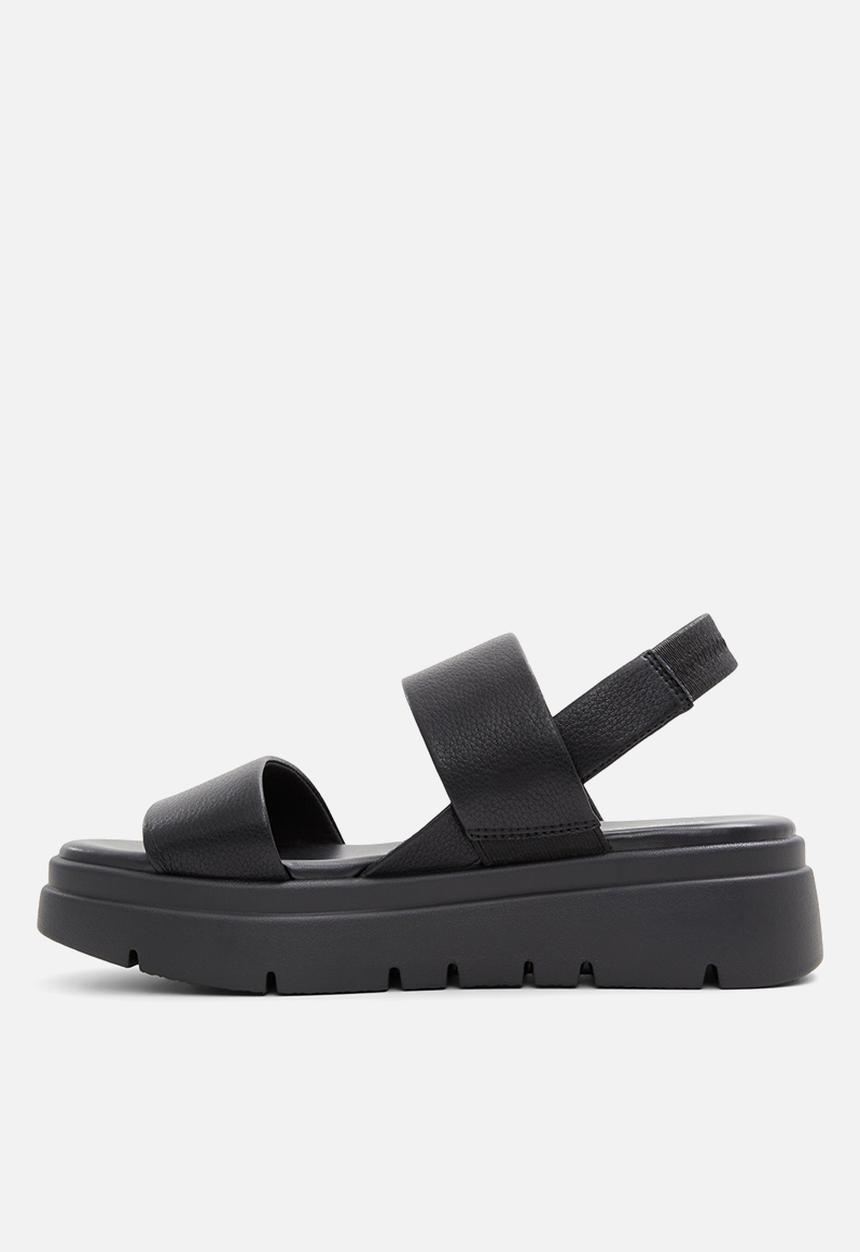 Call It Spring - Adia Flatform Slingback - Black