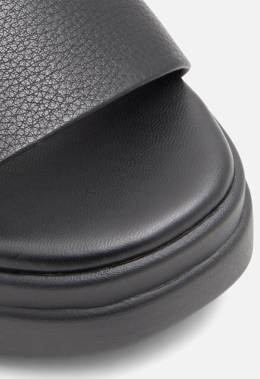 Call It Spring - Adia Flatform Slingback - Black
