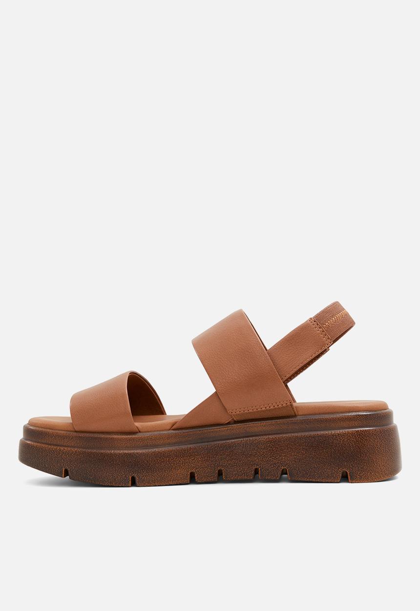 Call It Spring - Adia Flatform Slingback - Cognac