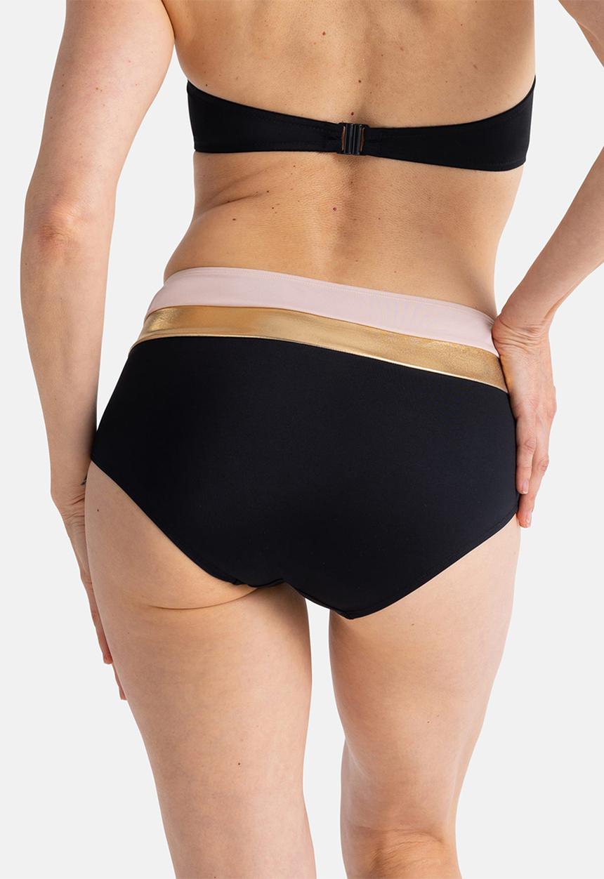 DORINA - Lawaki midi bikini bottom - black