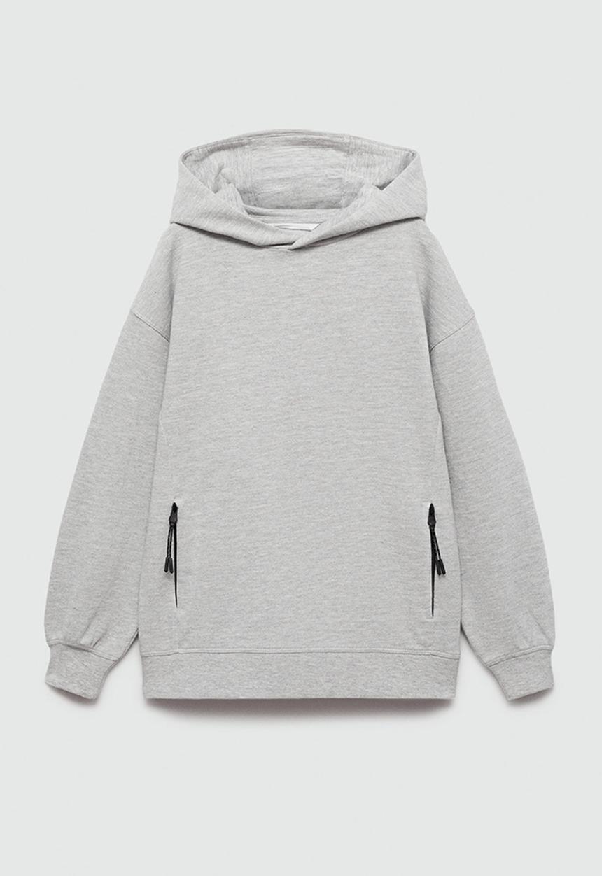 MANGO - Sweatshirt zipset - medium grey