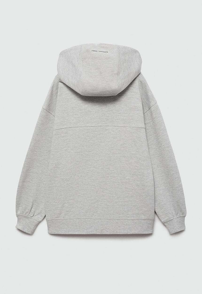 MANGO - Sweatshirt zipset - medium grey