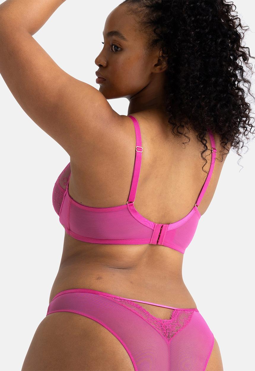 DORINA - Curvy tessa wired bra - pink