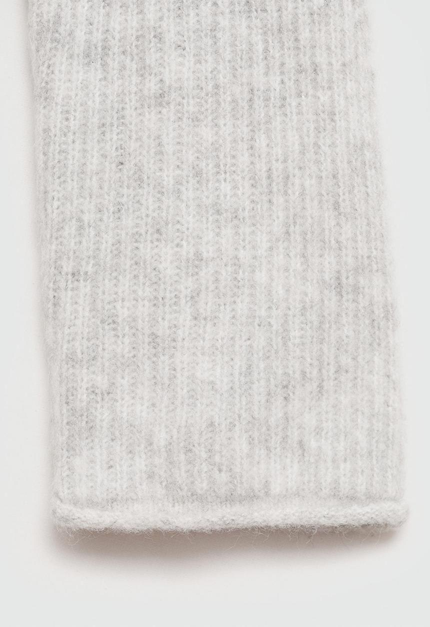 MANGO - Sweater sophie - light grey denim