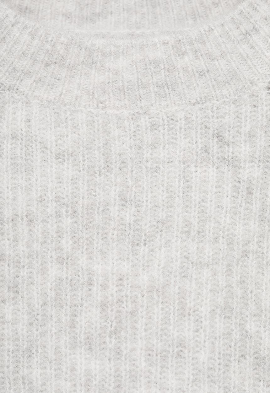 MANGO - Sweater sophie - light grey denim