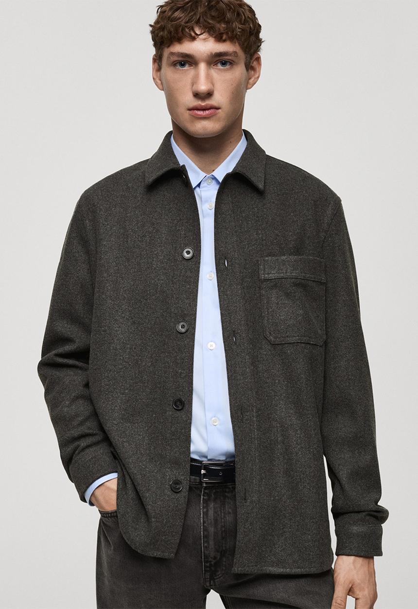 MANGO - Sweatshirt alludia - charcoal