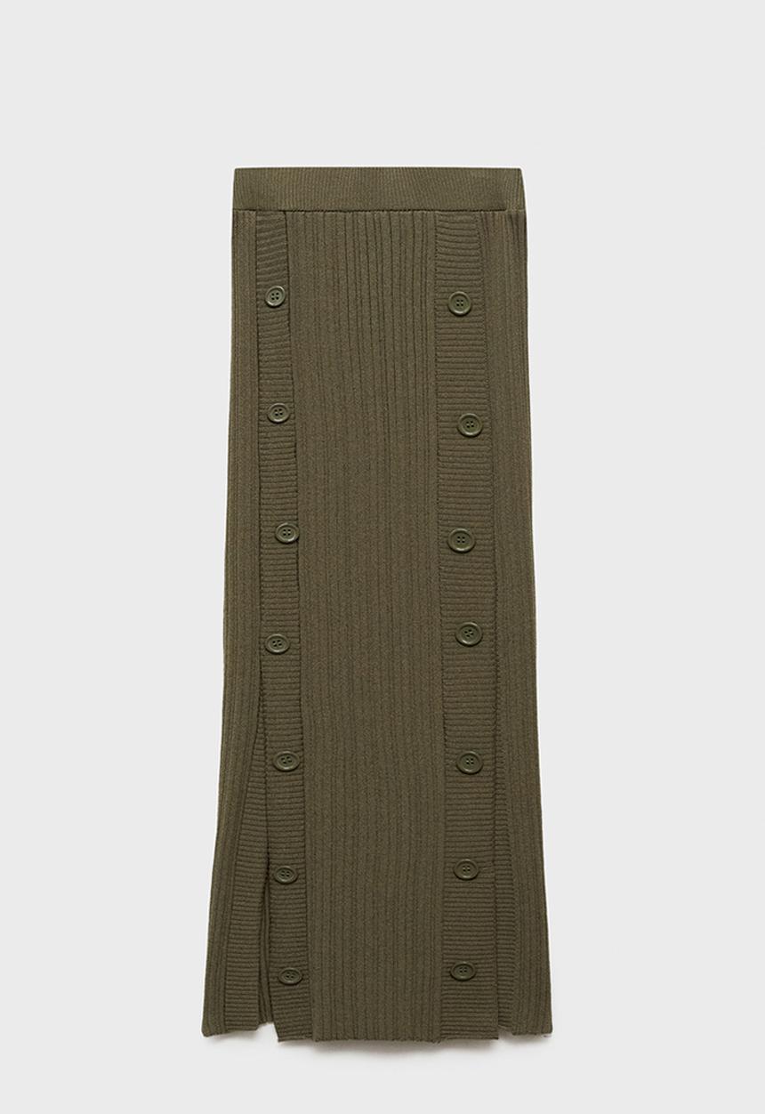 MANGO - Sally Skirt - khaki