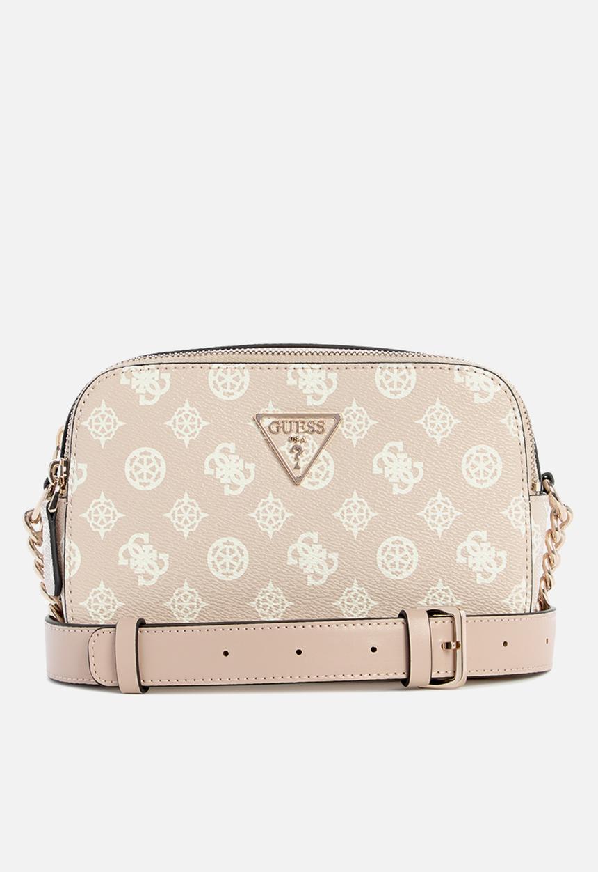 GUESS - Noelle camera crossbody - sand logo